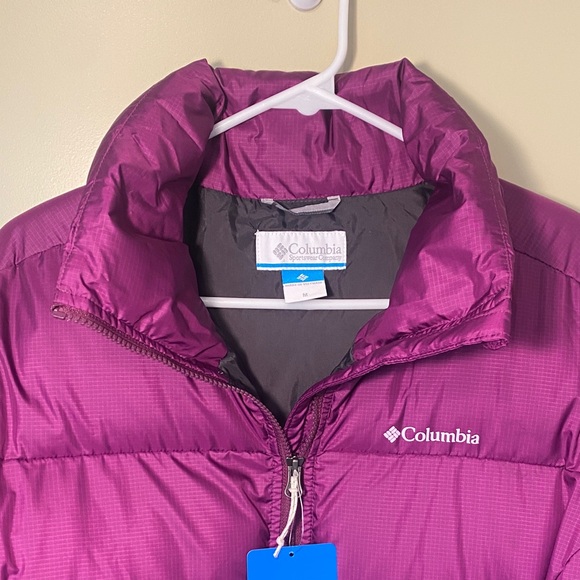 Womens Columbia Purple Puffer Jacket - Picture 6 of 16